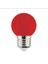 1 Watt Renkli Sarı&Kırmızı Gece Lambası Led Ampul E-27 Duy 2
