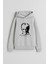 Mustafa Kemal Atatürk Baskılı Gri Kapşonlu Kapüşonlu Çocuk Yetişkin Sweatshirt Hoodie 1