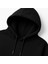 Mustafa Kemal Atatürk Baskılı Siyah Kapşonlu Çocuk Yetişkin Sweatshirt Hoodie 2