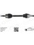 Komple Aks Sol Opel Astra K 1.4 Turbo-1.6 Cdtı M/t 15- 1