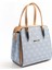 Kadın Omuz Çantası 1136-46543 Sılver Polo Bayan Çantası M178 Mavi-Mat Ten 10