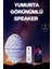 Yumurta Şeklinde Su Dalgalı Bluetooth Speaker Lamba Renkli Şarjlı 1
