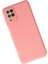 Bfs Samsung Galaxy A22 Kılıf Lansman Glass Kapak - Pembe 3