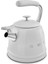 Beyaz 2.3 Lt Çelik Düdüklü Set Üstü Kettle, Şık ve Kullanışlı Tasarım 5