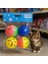 4'lü Çıngıraklı Top Kedi Oyuncağı 1