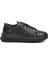 201 G Siyah-Siyah Taşlı Mevsimlik Sneaker 3