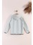 Lastik Manşetli Fermuarlı Kapüşonlu Çocuk Unisex Polar Ceket 1