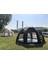 Glamping 19.6 Metrekare Küresel Kubbe Şişme Çadır - Haki 8