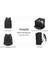 MCC-007 17.3" Office USB Girişli Notebook Sırt Çantası Siyah 2