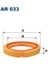 Fıltron AR033 - Hava Fıltresı Mercedes M102 W201 W123 C124 1