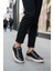Ayakmod Lady 028 Z Desenli Siyah Kadın Sneaker 1