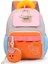 Kontrast Renkli Anaokulu Okul Çantası Kızlar Hafif Nefes Alabilir Omurga Koruyucu Çocuk Leke Dayanıklı Sırt (Yurt Dışından) 1