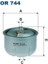 Fıltron OR744 - Yag Fıltresı Ford Transıt V348 2.4 TDCI-140PS 3.2 200PS 06 14 10P 15P Dıscovery 2 L318 2.5 Td5 98 04 1