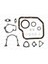 Krank Takım Contası Rover 200 1.6 1.8 25 1.6 1.8 400 1.6 1.8 75 1.8 Mg Freelander 1.8 Coupe Cabriole 1