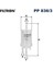 Fıltron PP836.3 - Yakıt Filtresi Polo 05- -Cordoba 02-09 -Ibıza Iv 02-09 1.2-1.4 16V-1.6 2.0 3 Bar 1