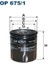 Fıltron OP675.1 - Yağ Filtresi Ford Ranger Endeavour 2.5 Tdci 143HP 05/05 12 Mazda BT50 2.5mrz 06-15 1