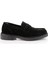 Siyah Hakiki Deri Erkek Loafer Ayakkabı E01905003602 1