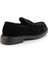 Siyah Hakiki Deri Erkek Loafer Ayakkabı E01905003602 3