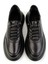 Siyah Hakiki Deri Erkek Sneaker E01080207103 4