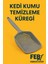 Gri Kedi Kum Küreği, Kedi Kumu Temizleme Küreği Dayanıklı Kedi Tuvalet Küreği Elekli Kum Kürek 6