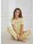 Sarı Kadın Pijama Takımı - Rahat, Yumuşak Kumaşlı ve Şık Ev Giyim 1