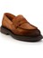 Taba Hakiki Deri Erkek Loafer Ayakkabı E01901495302 2