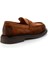 Taba Hakiki Deri Erkek Loafer Ayakkabı E01901495302 3