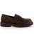 Kahve Hakiki Deri Erkek Loafer Ayakkabı E01905003602 1