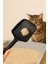 Siyah Kedi Kum Küreği, Kedi Kumu Temizleme Küreği Dayanıklı Kedi Tuvalet Küreği Elekli Kum Kürek 4