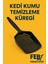 Siyah Kedi Kum Küreği, Kedi Kumu Temizleme Küreği Dayanıklı Kedi Tuvalet Küreği Elekli Kum Kürek 6