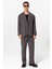 Antrasit Oversize Astarsız Erkek Blazer Ceket 2