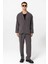 Antrasit Oversize Astarsız Erkek Blazer Ceket 5
