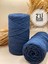 2`li Paket Premium %100 Koton Makrome Ipi (500 GRAM-310 Metre) 2 mm Çanta Ipi Supla Ipi 1.kalite 1