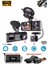 Pro CC33 1080P Full Hd Araç Içi Kamera Ön Arka ve Iç Kayıt 3 Kamera Gece Görüşlü G Sensör Geniş Açı 1