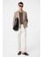 Kahve Relax Fit Kruvaze Crop Erkek Blazer Ceket 4