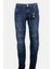 Thunder Motosiklet Korumalı Kot Pantolonu Blue Jeans 1
