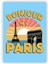 Bonjour My Paris Ahşap Poster 20X29 cm 1