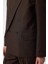 Kahve Relax Fit Keten Karışımlı Erkek Blazer Ceket 3