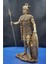 Mızrak ve Kalkanı Ile Roma Savaşçı Heykeli Biblo – Ev Dekor & Hediyelik Aksesuar 32 cm 2
