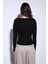 Siyah Kruvaze Kadın Bluz 5