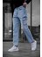 Prf 011 Yıpratmalı Komando Baggy Fit Kot Kargo Pantolon 1