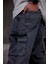 Prf 011 Yıpratmalı Komando Baggy Fit Kot Kargo Pantolon 2