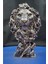 Özel Tasarım Aslan Kafası Heykel Biblo– Aslan Ev Ofis Hediyelik Dekoratif Aksesuar (30 Cm) 1