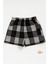 Kız Çocuk Kaşkorşe Ekoseli Şort Etek – Okul & Günlük Giyim Rahat Şık Şort Etek 4