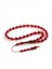 Msa-Shop Zeytin Şekilli Plastik Tesbih 8X11 Mm-Bordo 2