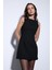 Siyah Kadın Mini Elbise 3