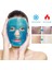Jel Buz Paketi Yüz Maskesi Baş Ağrısı Yastık Kozmetik Maske + Çift Taraflı Cilt Fırçası 4