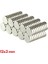 N35 12X2 mm Neodyum Mıknatıs 50 Adet, Yuvarlak, Nikel Kaplamalı Kaliteli ve Dayanıklı Ürün ( Lisinya ) 1