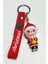 Msa-Shop Yılbaşı Noel Baba Silikon Anahtarlık-Kırmızı 1