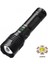 F-38 Yüksek Güç Ultra Spot Uzun Menzilli El Feneri Şarj Edilebilir LED Güçlü El Fener Aydınlatma - Lisinya 1